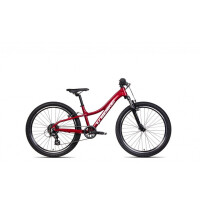 Rower młodzieżowy Unibike Smart 2025 - czerwony, Kolor czerwony, Rozmiar ramy 12"