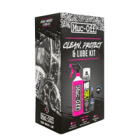 Zestaw do czyszczenia Muc-Off Wash Protect and Lube Kit