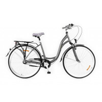 Rower miejski Storm Paris 3S AMT 28", Kolor grafitowy, Rozmiar ramy 17"