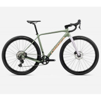 Rower gravel Orbea Terra H45 1X 2025 - zielono-biały, Kolor zielono-biały, Rozmiar ramy L, Kolory zielony
