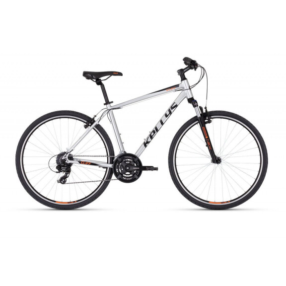 Rower crossowy Kellys Cliff 30 025 - srebrny, Kolor srebrny, Rozmiar ramy M