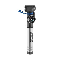 Pompka rowerowa Beto CLD-030AG alu z manometrem 2-stopniowa
