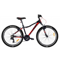 Rower górski Storm Racer 26 2.0, Kolor czerwony-czarny, Rozmiar ramy 15"