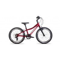 Rower dziecięcy Unibike Twist 2025 - czerwony, Kolor czerwony, Rozmiar ramy 10"