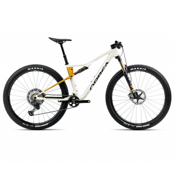 Rower górski Orbea Oiz M10 XTR 2025 - biało-żółty, Kolor biało-żółty, Rozmiar ramy S