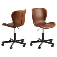 Fotel obrotowy Batilda Retro PU