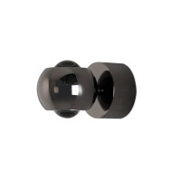 Lampa ścienna EOS czarny chrom
