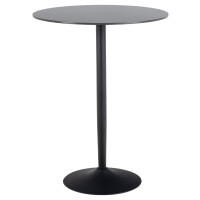 Stół barowy Malta 80 cm czarny okragły