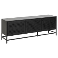 Komoda Newcastle czarna metalowa 160 cm
