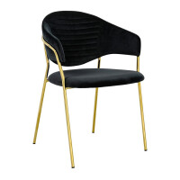 Krzesło Naomi Gold Velur
