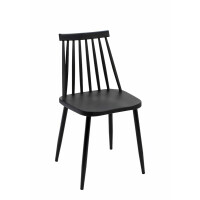Krzesło Ribs Black