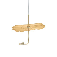 Lampa wisząca LEAFS złota
