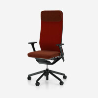 Fotel ergonomiczny YouTEAM HB HRUA UPH dla wysokiego
