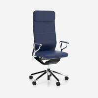 Fotel ergonomiczny YouTEAM HB HRUA UPH skóra Nappa