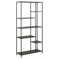 Regał metalowy Newcastle 165 cm czarny