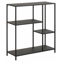 Regał metalowy Newcastle 86 cm czarny