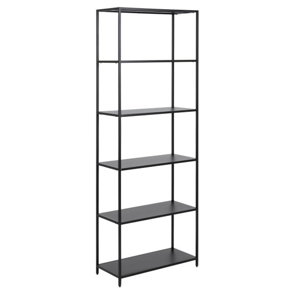 Regał metalowy Newcastle 185 cm czarny