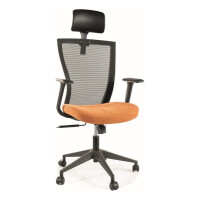 Fotel biurowy Q-328H z zagłówkiem