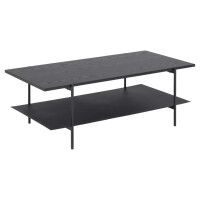 Stolik kawowy Angus czarny 115x60