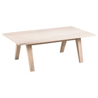 Stolik kawowy A-LINE 130x70 dąb bielony