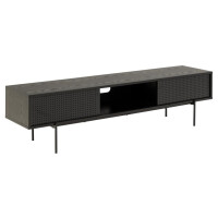 Szafka Rtv Angus 180 cm czarna
