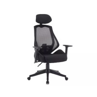 Fotel ergonomiczny Q-406 M - siedzisko materiałowe