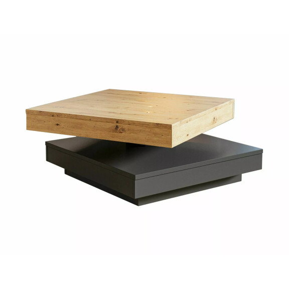 Ława obrotowa Cotto dąb artisan -antracyt