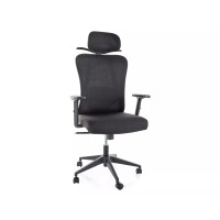 Fotel ergonomiczny Q-080M z zagłówkiem