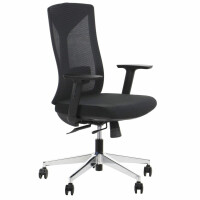 Fotel ergonomiczny Hager chrom