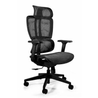 Fotel ergonomiczny Deal z wysuwem siedziska - siatka