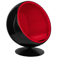 Fotel wypoczynkowy Ball Black
