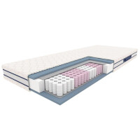 Materac Syriusz 120x200 cm bamboo 7-strefowy
