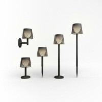 Lampa ogrodowa GRETA SOLAR NEGRO 5w1 czarna