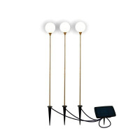 Lampa ogrodowa BRUNA 80 3 Solar & Batterymiedziana