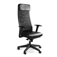 Fotel biurowy Ares Soft HL skóra naturalna