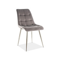 Krzesło Chic Velvet Chrom