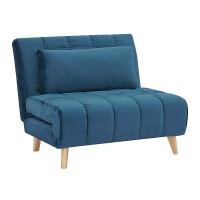 Fotel Rozkładany Billy Velvet