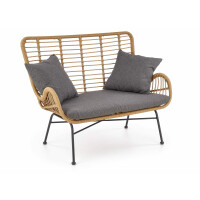 IKARO XL sofa naturalny-popiel