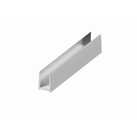 Profil aluminiowy anodowany 20x13,5x1,5 - 1,875mb Ceownik