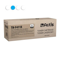Zgodny z HP 410X CF411X toner cyan marki Actis