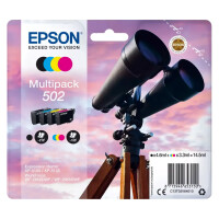 Epson 502 C13T02V64010 multipack 4 tusze CMYK oryginalne