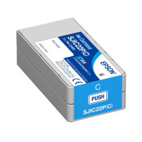 Epson SJIC22PC C33S020602 tusz cyan oryginalny