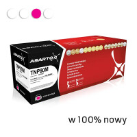 Zgodny z Minolta TNP80M AAJW352 toner magenta marki Asarto