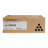 Ricoh 408184 SPC360HE toner czarny oryginalny