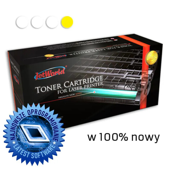 Zgodny z HP 117A W2072A toner żółty marki JetWorld