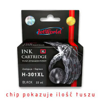 Zgodny z HP 301 XL CH563EE tusz czarny marki JetWorld