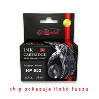 Zgodny z HP 652 F6V25AE tusz czarny marki JetWorld