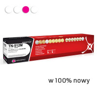 Zgodny z Minolta TN512M toner magenta marki Asarto