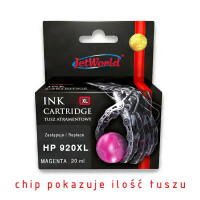 Zgodny z HP 920 XL CD973AE tusz magenta marki JetWorld