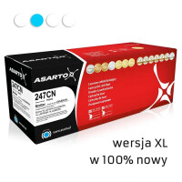 Zgodny z Brother TN-247C toner cyan marki Asarto
